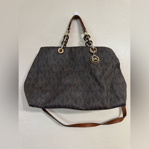 Michael Kors Brown Tote Bag - Picture 1 of 16